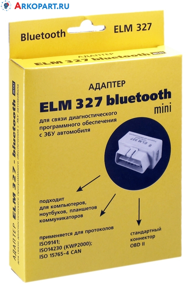 3004 НПП-ОРИОН Адаптер ELM Bluetooth 327 мини (для диагностики авто) Орион
